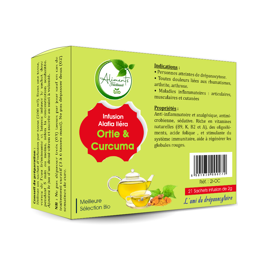 Infusion Orties au Curcuma